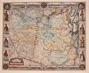 Duchy of Brabant by Abraham Goos