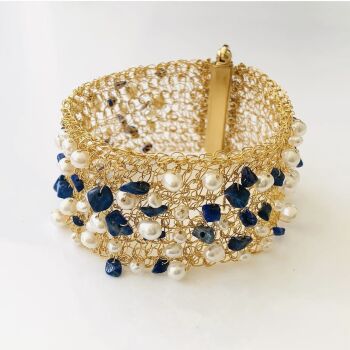 Tutti Frutti Lapis Lazulli by Wilhelmina Huysman