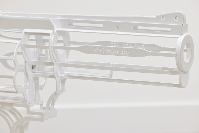 White Revolver by Jean Octobon