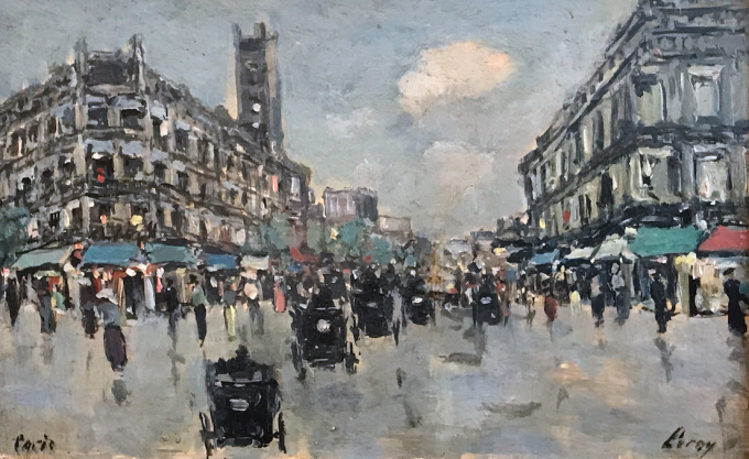  Street scene Paris by Bart Schouten Leroy