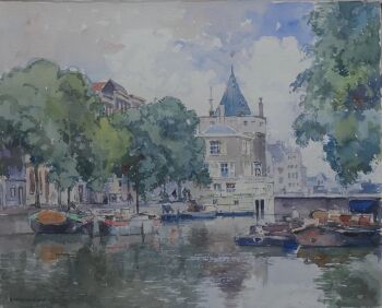 Schreierstoren Amsterdam by Cornelis Vreedenburgh