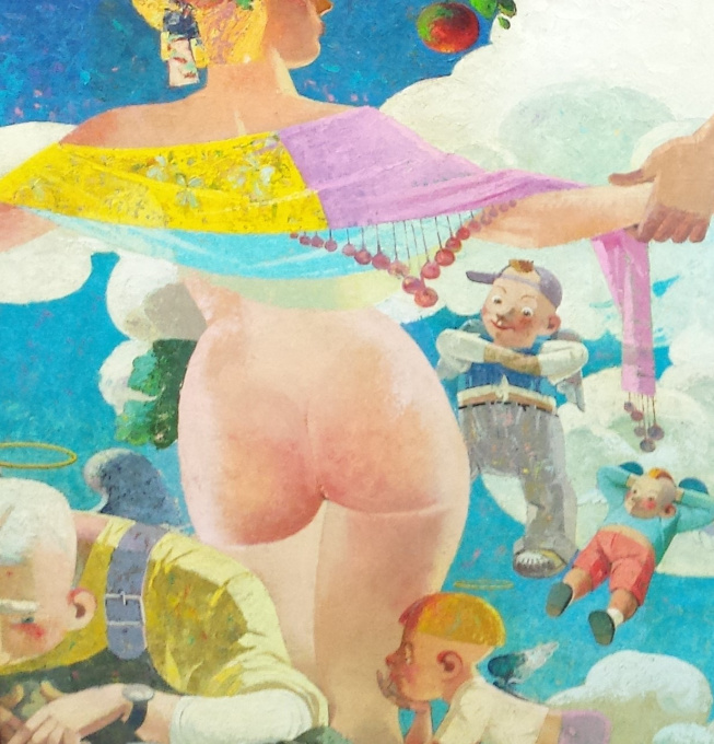 The Birth of Eve by Nugzar Kakhiani