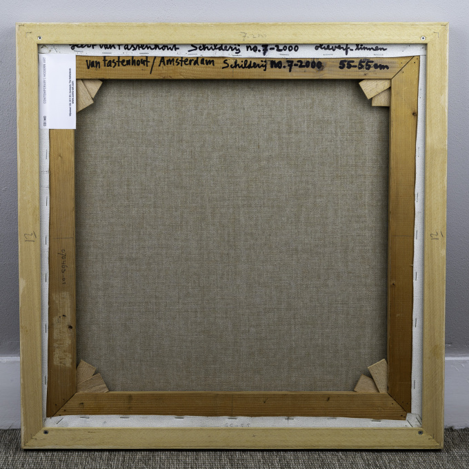 “Painting no. 7”, 2000 – oil on linnen, framed by Geert van Fastenhout