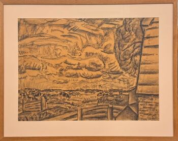 Beemsterpolder in 1922 by Leo Gestel