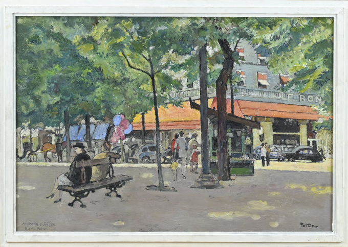 Rond Point Champs Elysées by Pol Dom
