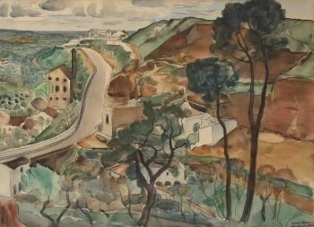 Panoramisch uitzicht op het Andalusische stadje Alcalá by Harmen Meurs