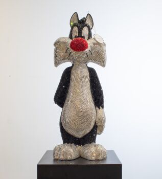 Sylvester and Tweety II by Angela Gomes