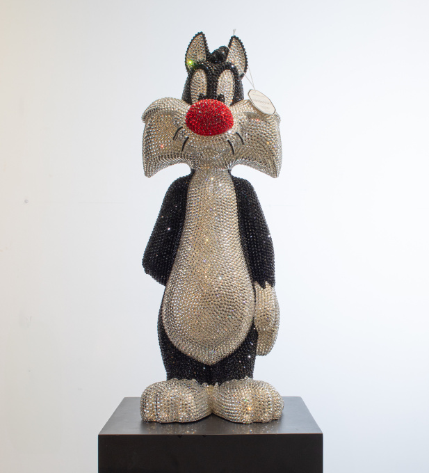Sylvester and Tweety II by Angela Gomes