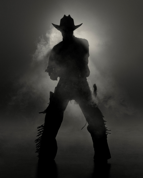 Cowboy Study #1, American West by Dean West