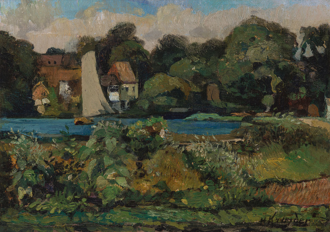 Het Spaarne by Herman Kruyder