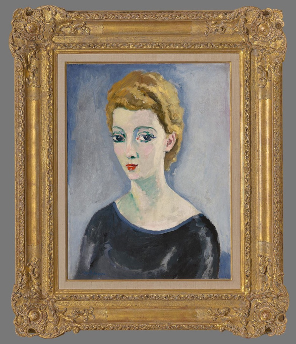 La blonde au corsage noir by Kees van Dongen