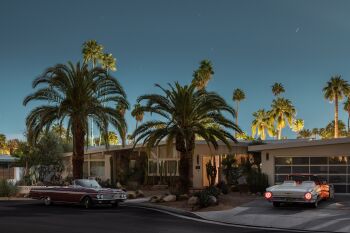 Fords in Las Palmas - Midnight Modern by Tom Blachford