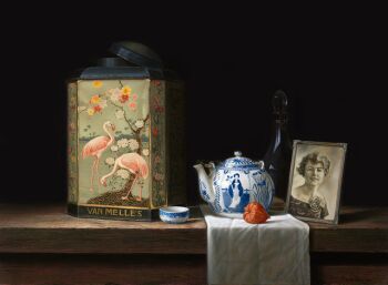 Van Melle toffees with cranes by Peter van den Borne