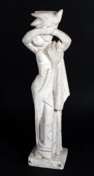 Popke Bakker, voorontwerp voor de sculptuur op begraafplaats Zorgvlied, 7 mei 1945 by Nel Klaassen