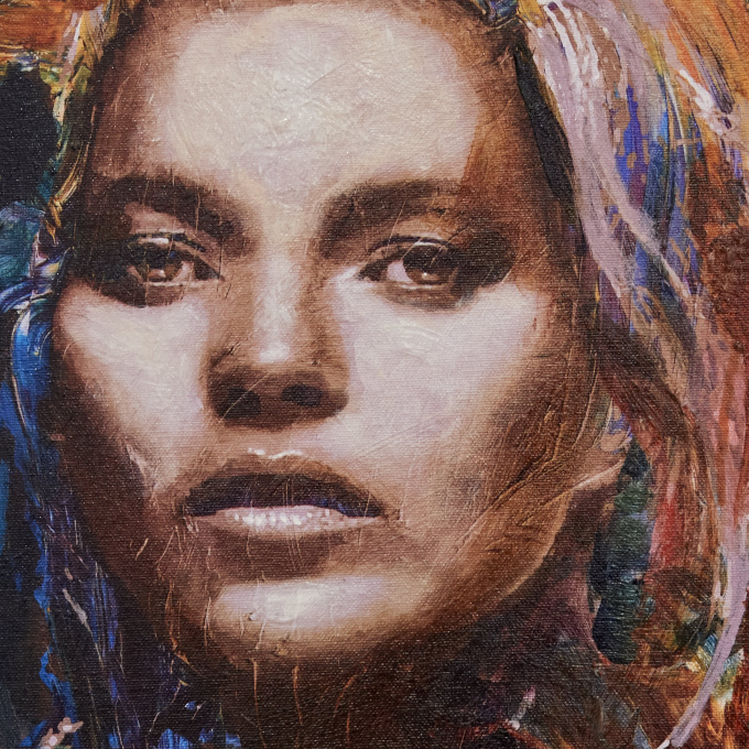 Mini Kate Moss by Peter Donkersloot