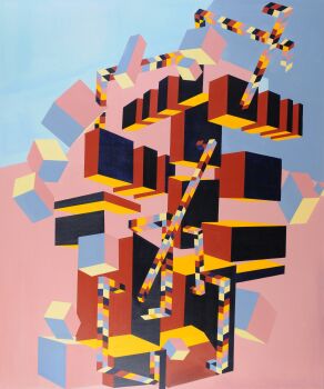 Kubutopia number 12 by Elly Richaerts