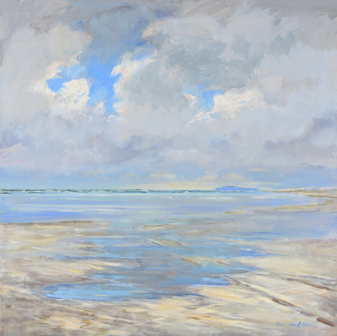 Opkomend water by Jan van Loon