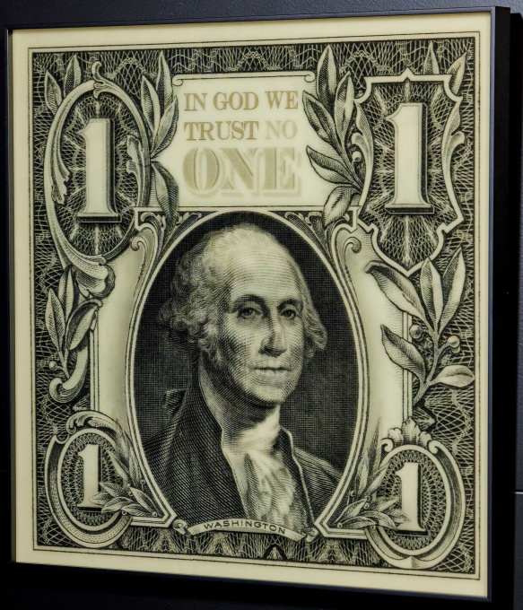 In god we trust no one by James Chiew