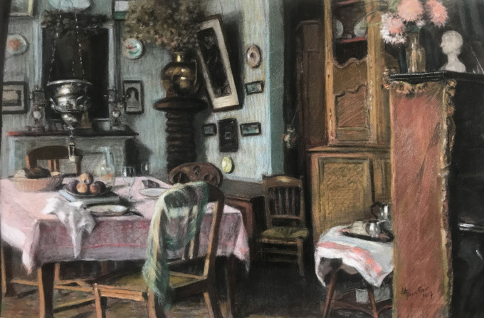 L'intérieur de ma maison by Camille Mauclair