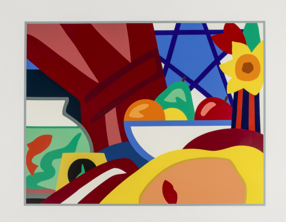 Pop-Art-Beispiel: Tom Wesselmann, Still life with Blond, 1999, erh&auml;ltlich &uuml;ber Gallerease