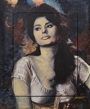 Sophia Loren by Peter Donkersloot