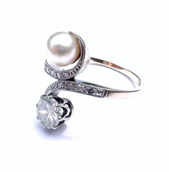 Antieke Ring Belle Epoque by Artista Sconosciuto