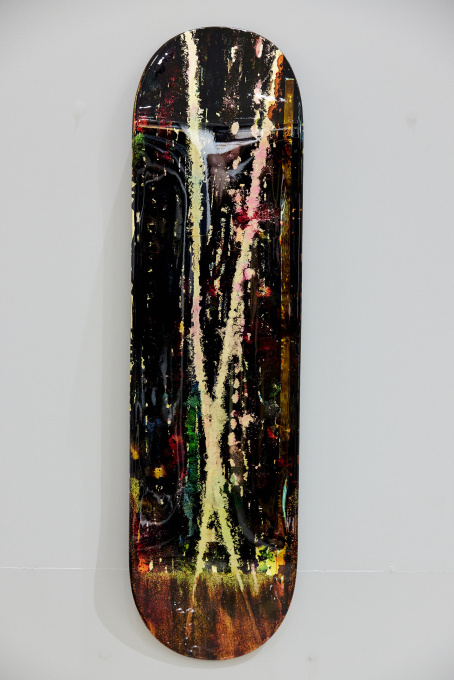 Colour Skateboard II by Ghost Art