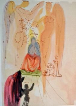 Divina commedia paradiso 23 by Salvador Dali