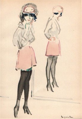 Croquis by Kees van Dongen