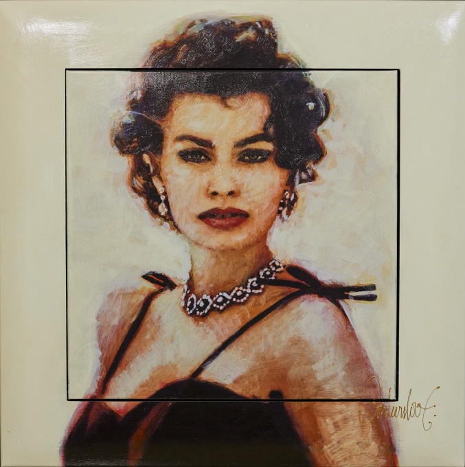 Sophia Loren Young 2023 by Peter Donkersloot