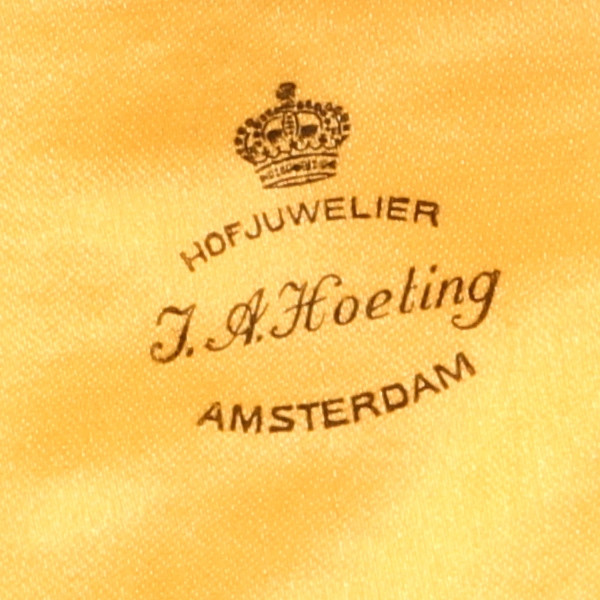 Belle Epoque diamond pendant by Dutch supplier to the court by Onbekende Kunstenaar