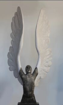 Icarus (white wings) by Jesús Curía Perez