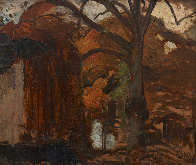Autumn, or Het Andere Hof te Bergen by Herman Kruyder