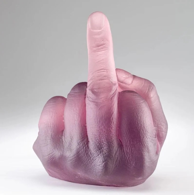 Study of Perspective in Glass - Pink (31/100) by Ai Weiwei