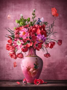 Fluttering Blooms by Gert Kist