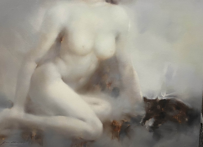 'Nude 5' by Lin Jin Chun