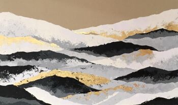 Looking West with Gold by Chelsea Davine