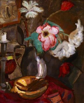 Still life with flowers by Jan Sluijters