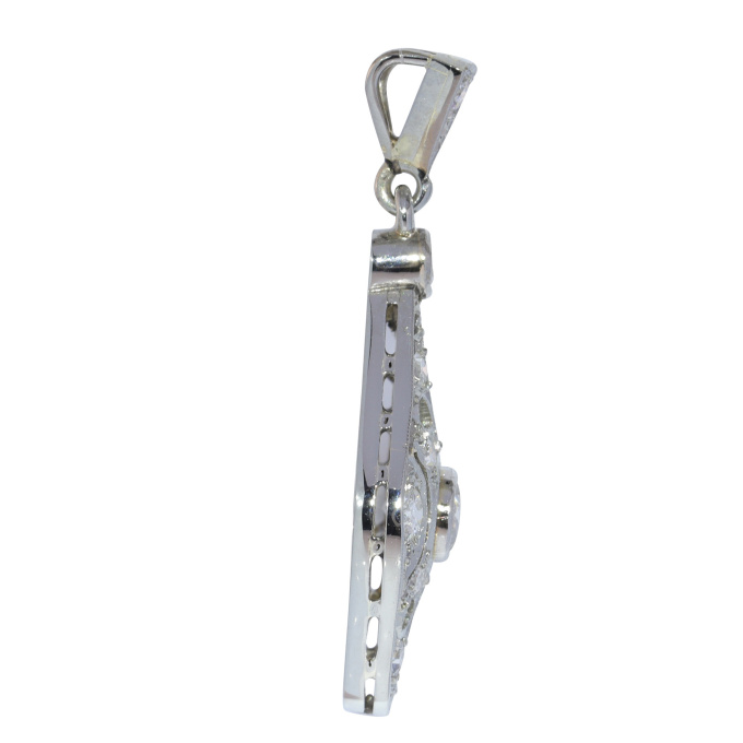 Vintage 1920's diamond pendant by Onbekende Kunstenaar