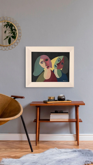 Two women by Wim Strijbosch