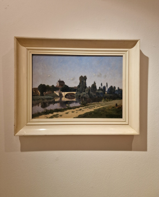 RIVIERLANDSCHAP by Louis Alexandre Bouche