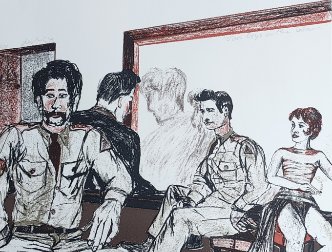 'Our boys in Lebanon' by Jacqueline de Jong