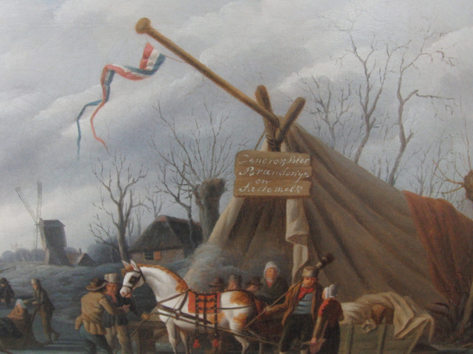 WINTER MET KOEK EN ZOPIE by CHRISTOFFEL WÜST