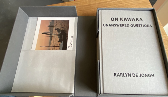 Special book edition, signed by ON KAWARA: "UNANSWERED QUESTIONS" by On Kawara
