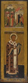 The Entry of Mother of God in the Temple and St. John Chrysostymos by Artista Sconosciuto