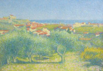 Vue de Collioure by Achille Laugé