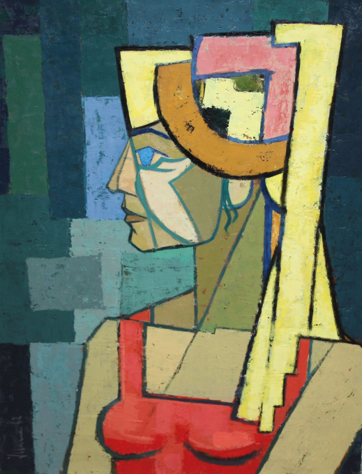  Retrato femenino by Rafael Illana Díez