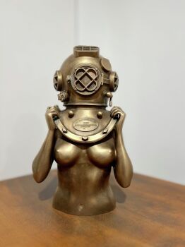 Diver Up - Bronze (Edition of 33) by Victor Spinelli
