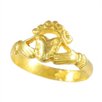 Love Across Centuries: A Dutch 1670 Claddagh Ring by Artiste Inconnu