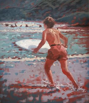 Surfer by Mitzy Renooy